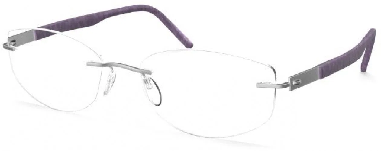 Silhouette Identity Demo Rimless 5535 Eyeglasses - view 6